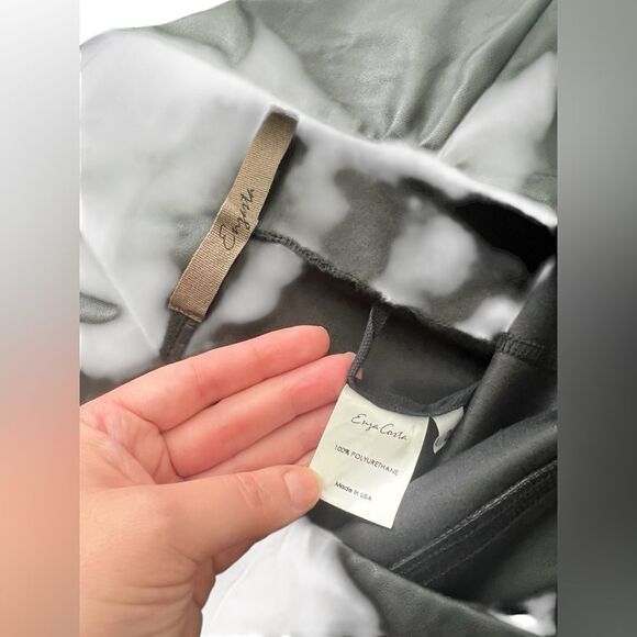 ENZA COSTA Faux Leather Flare Leggings - Picture 5 of 9